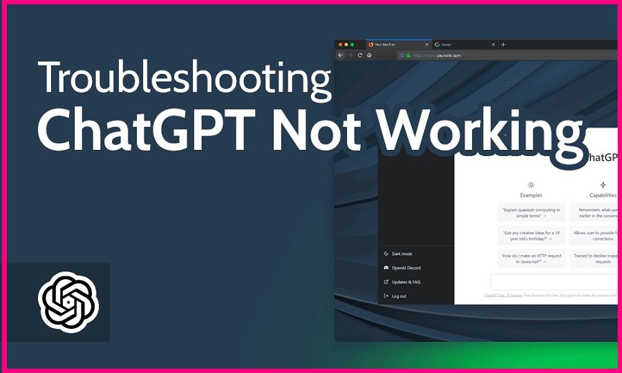 ChatGPT Not Working